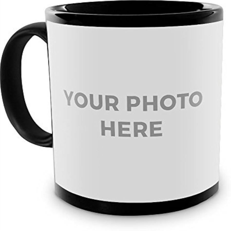 Imported Black Patch Mug