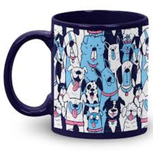Imported Blue Patch Mug