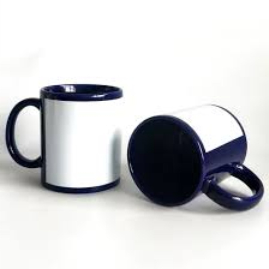 Imported Blue Patch Mug