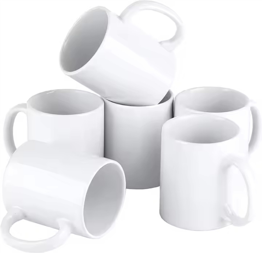 Polymer White Mug