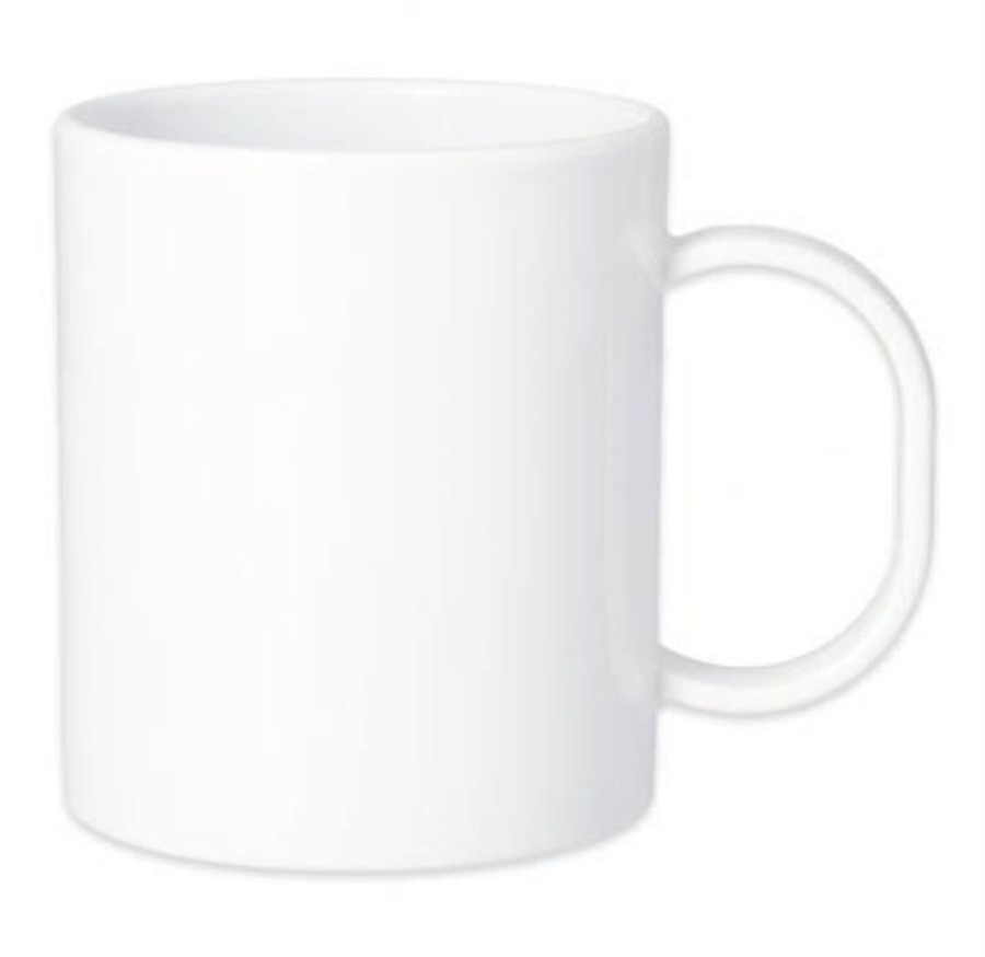 Polymer White Mug