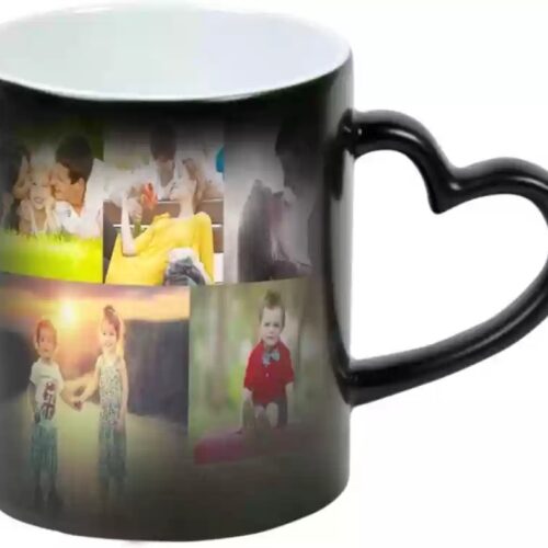 Imported Inside Heart Handle Magic Mug