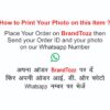 Photo Printed Polyester T-Shirt CUSTOMIZE Printed T-Shirt For Men
