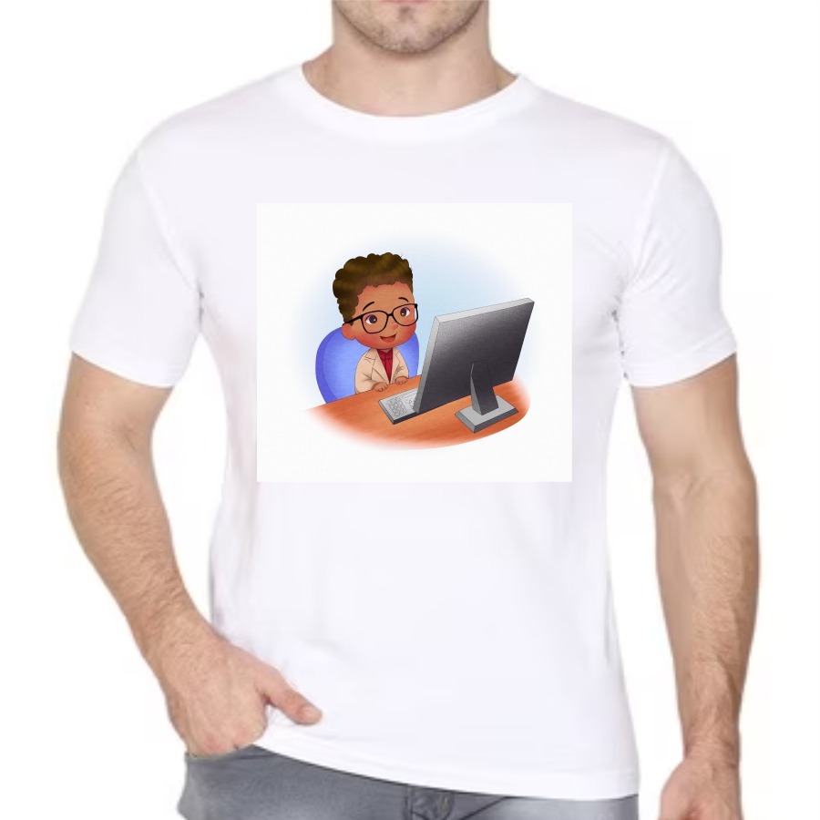 Photo Printed Polyester T-Shirt CUSTOMIZE Printed T-Shirt For Men